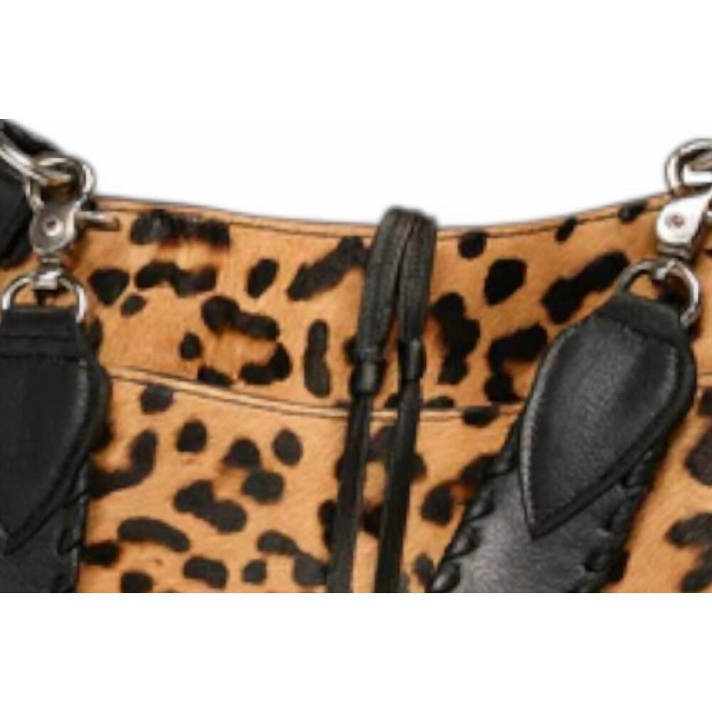 NEW LAGGO lacey crossbody shoulder bag in leopard - Picture 2 of 2